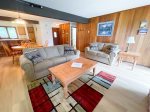 Mammoth Rental Sunrise 6 - Spacious Living Room